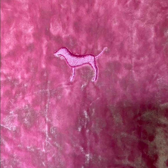 PINK Crushed Velvet Top - Picture 2 of 4